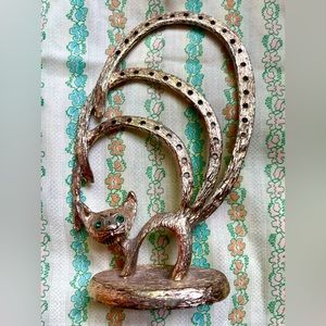 Midcentury Kitty Cat Earring Holder 🔥